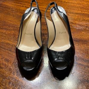 Authentic Christian Louboutin heels *FINAL MARKDOWN*